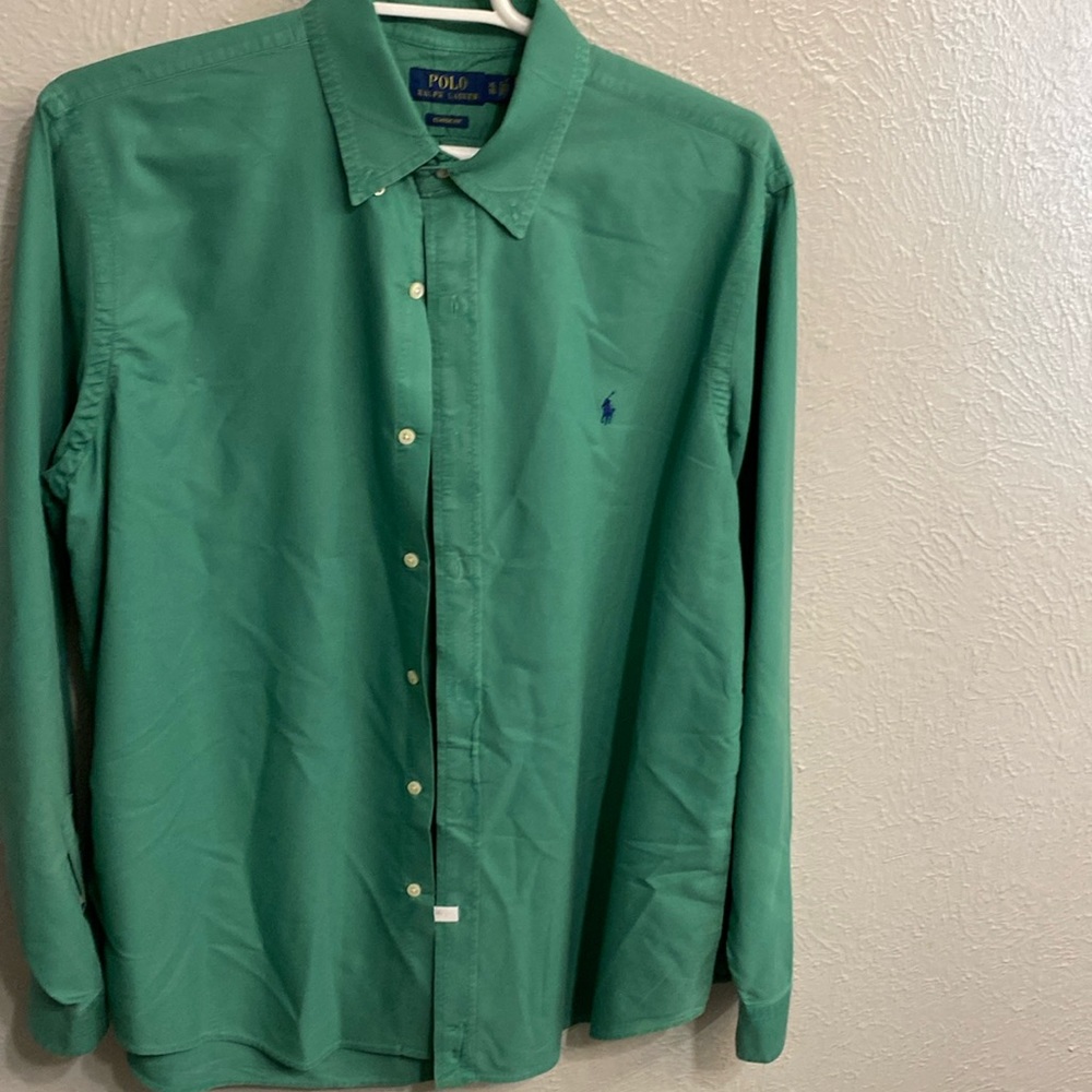 Polo Ralph Loren shirt, long sleeves, size, XLT